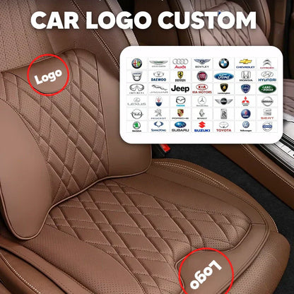 ZenDrive Customizable Breathable Memory Foam Car Seat Cushion – Ergonomic Support & Non-Slip Design