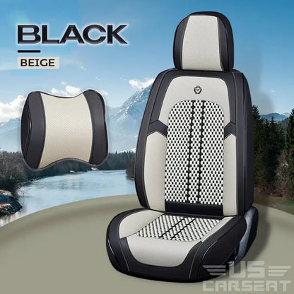 US Nox Full Set Universal Breathable Waterproof Vehicle Leather Cover for Cars, SUV